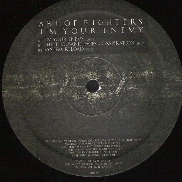 I'm Your Enemy front label