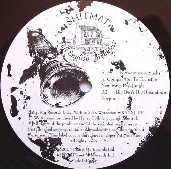 Full English Breakfest Volume 1 back cover