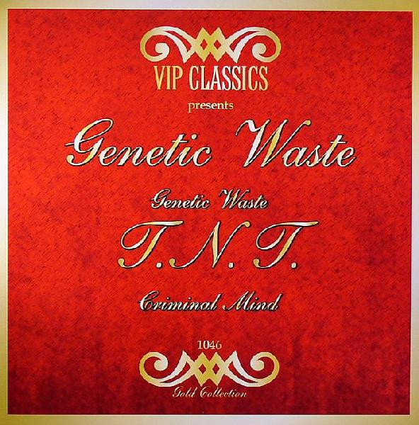 Genetic Waste / Criminal Mind front cover