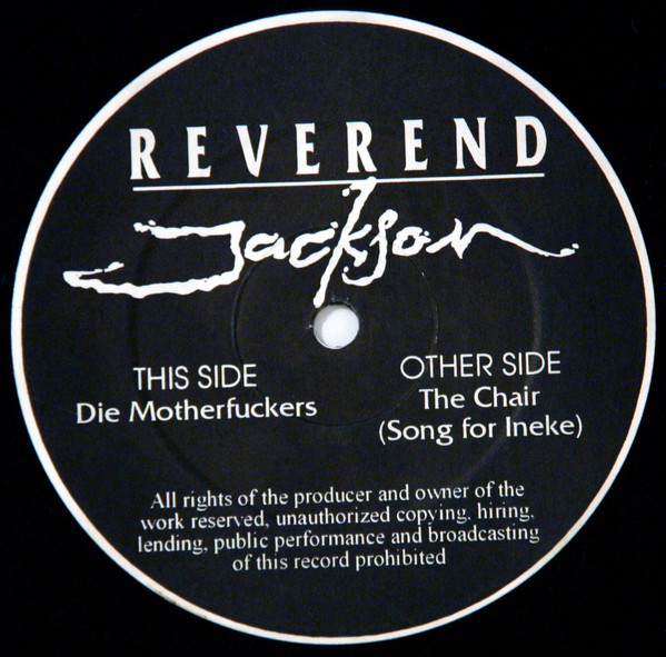 Die Motherfuckers front label