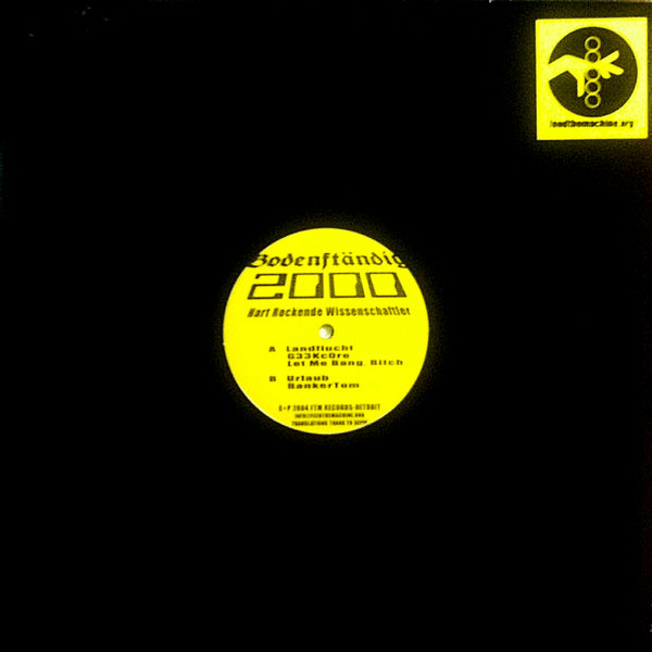 Hart Rockende Wissenschaftler front label