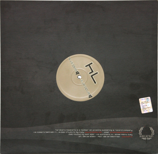 Something To Fear E.P. back label