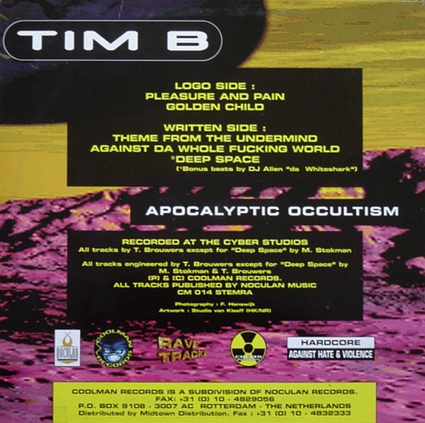 Apocalyptic Occultism back cover
