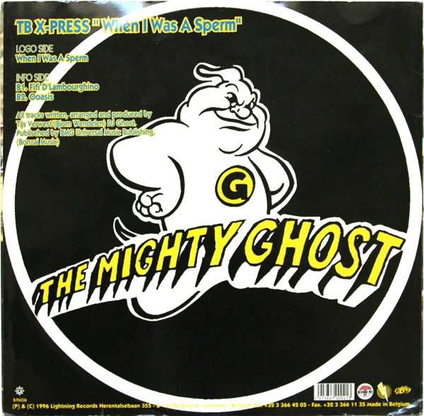 When I Was A Sperm back cover