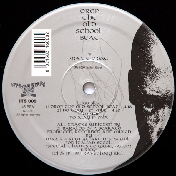 Drop The Old School Beat front label