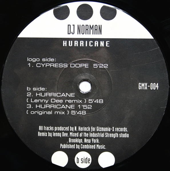Hurricane front label