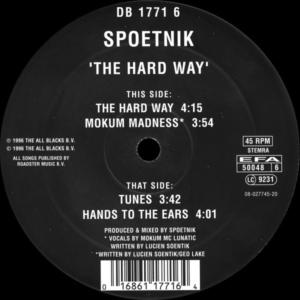 The Hard Way front cover