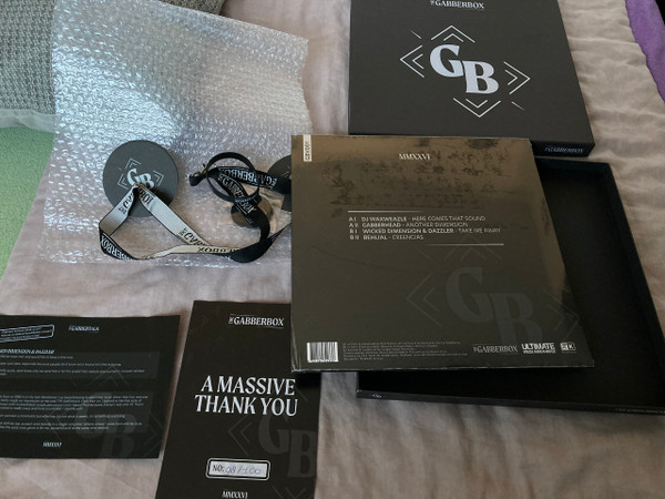 The Gabberbox - Chapter I back label