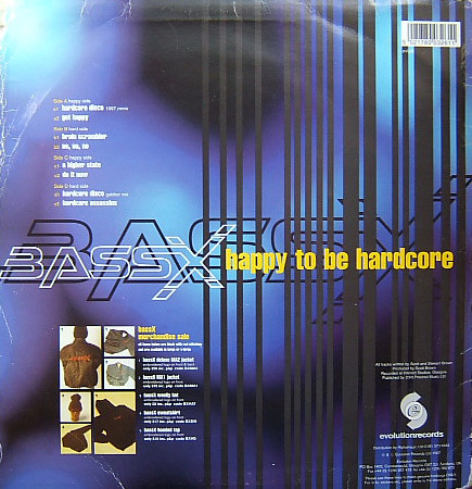 Happy To Be Hardcore back cover