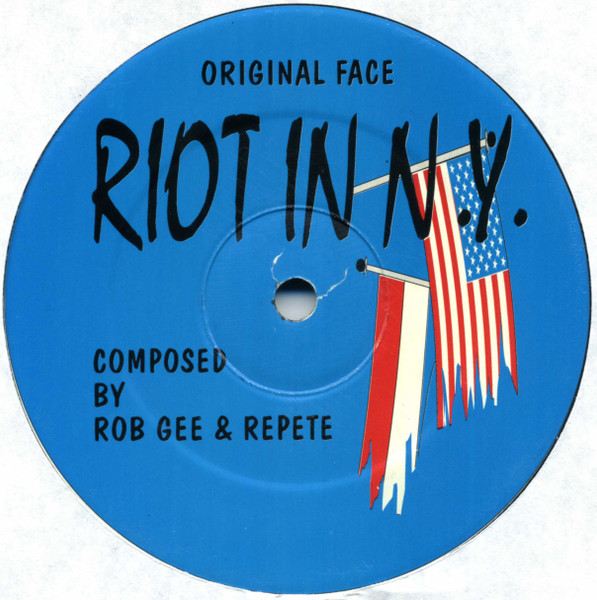 Riot In N.Y. front label