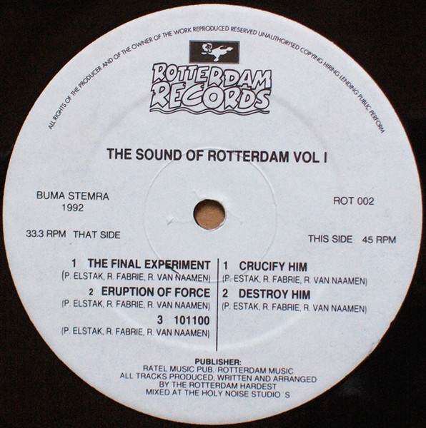 Volume 1 front label