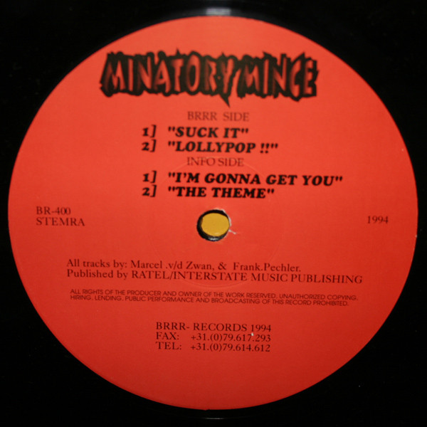 Lollypop E.P. front label