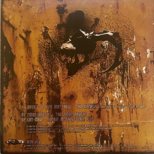 Masters Of Hardcore (The Genesis Of The Hardcore Legacy) back cover