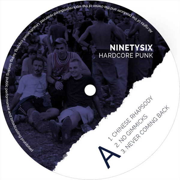 Hardcore Punk EP front label