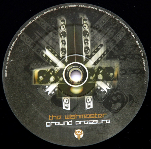 Ground Pressure back label