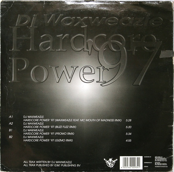 Hardcore Power '97 (The Remix Anthems) back cover