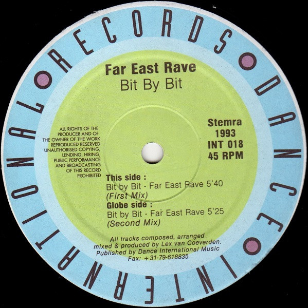 Far East Rave front label