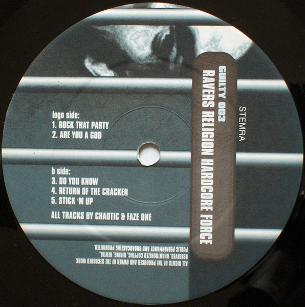 Rock That Party front label