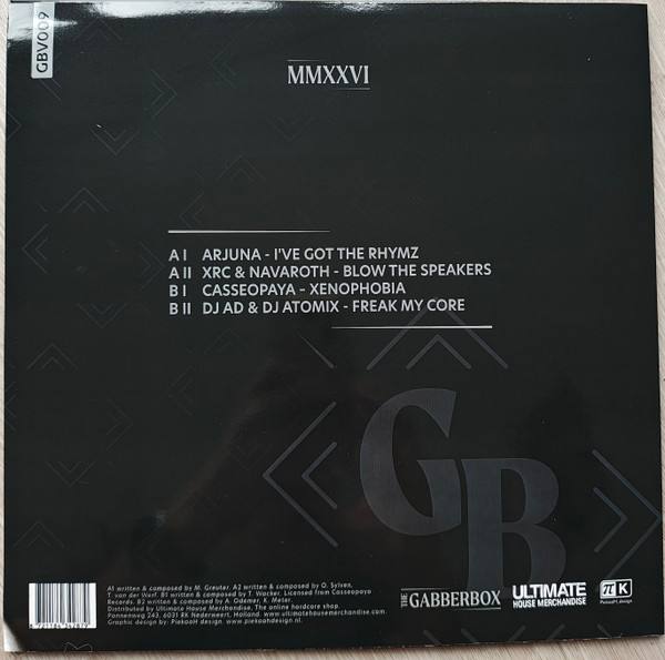 The Gabberbox - Chapter IX back cover