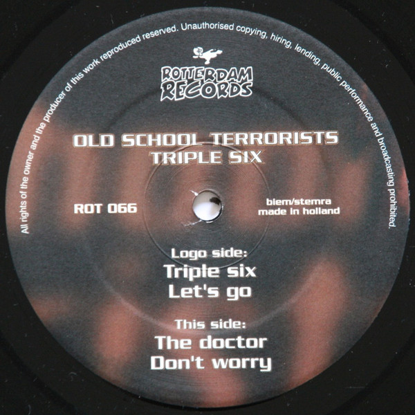 Tripple 666 front label