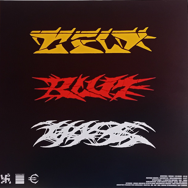 Geld/Blut/Hass back cover