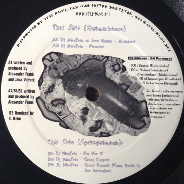 Backe Kuche EP back cover