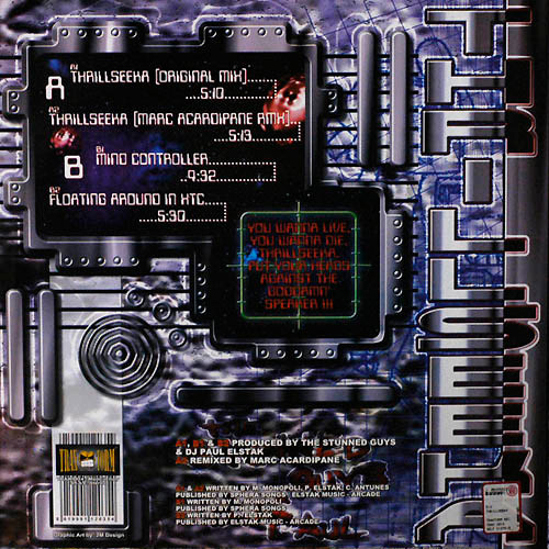 Thrillseeka back cover