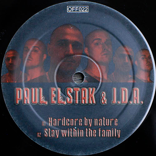 Hardcore By Nature front label