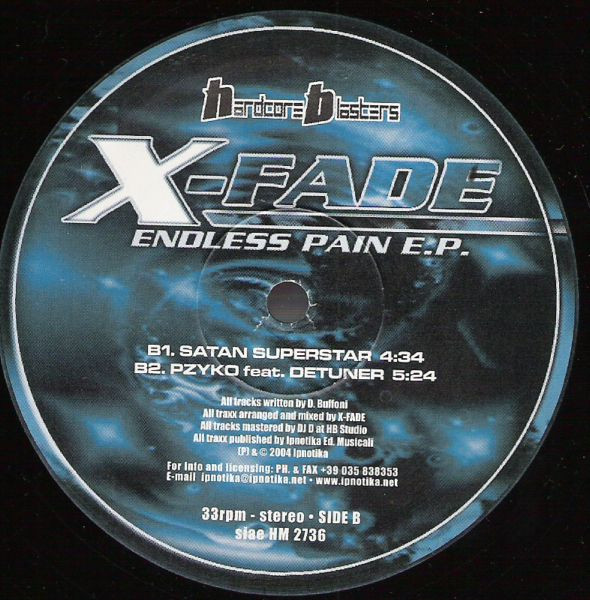 Endless Pain E.P. back label