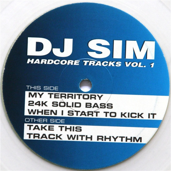 Hardcore Tracks Vol. 1 back label