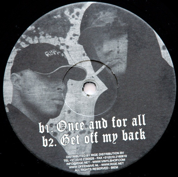 One Day We Kill'em All back label
