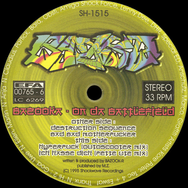 On Da Battlefield back cover