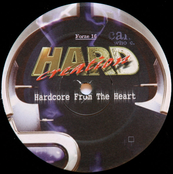 Hardcore From The Heart front label