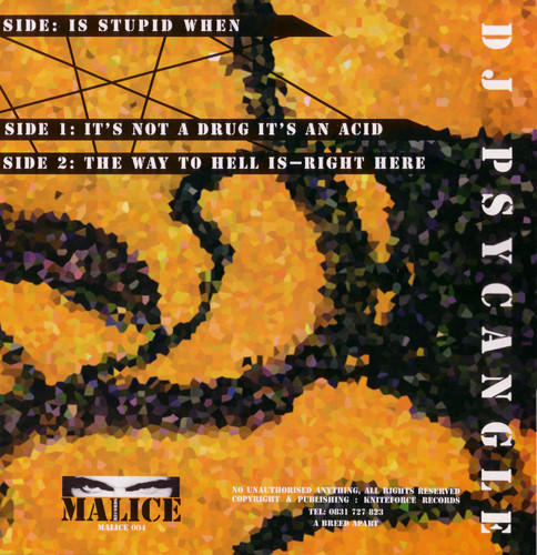 Is Stupid When back label