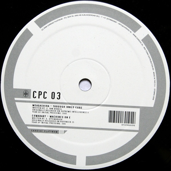 Cardiac Platinum Collection 03 front label