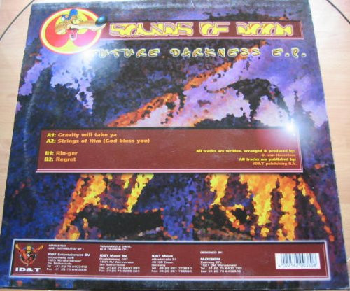 Future Darkness E.P. back cover