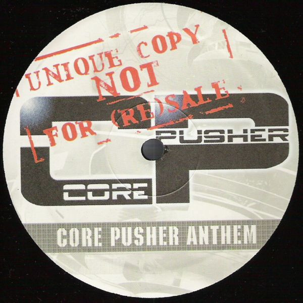 Core Pusher Anthem front label