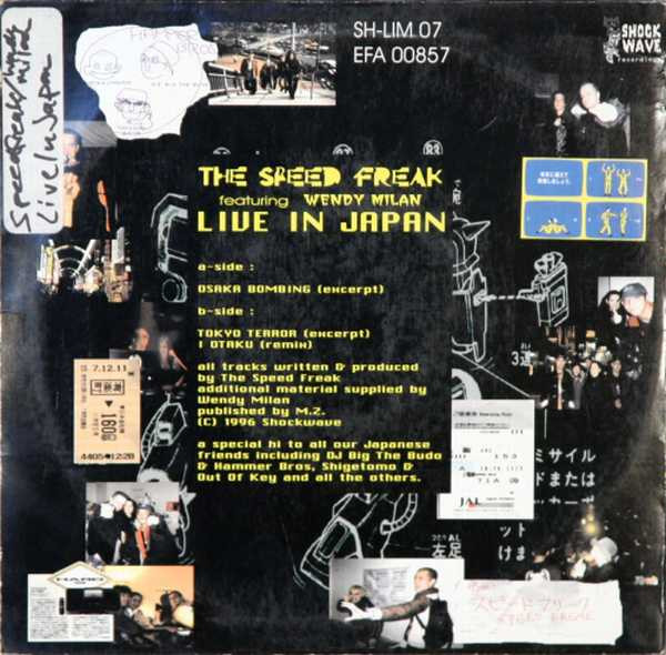 Live In Japan back cover