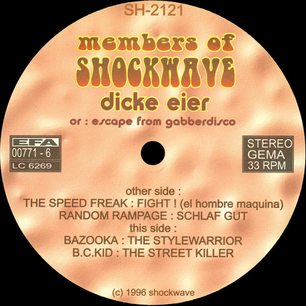 Dicke Eier (Or: Escape From Gabberdisco)